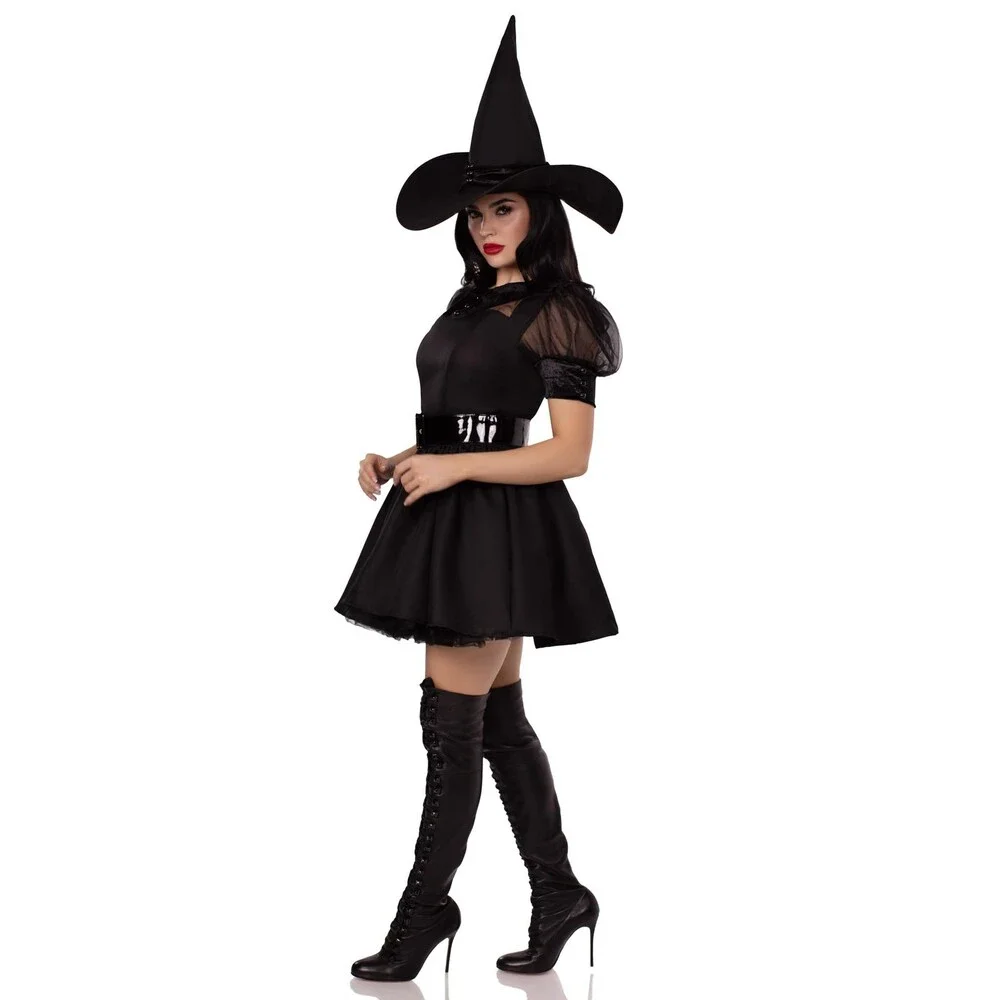 Leg Avenue Womens Classic Bewitching Witch Costume Plus Size Costumes with Witch